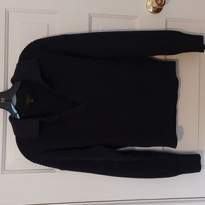 J.Crew Navy Polo Sweater Size Medium